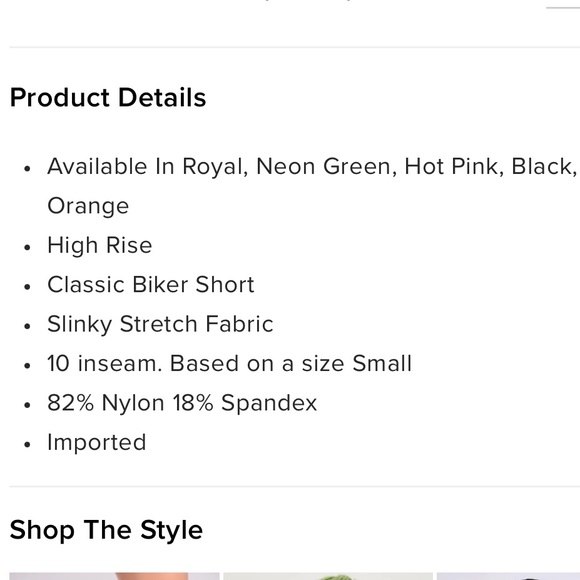 Curves For Days Biker Shorts -Silver - Picture 7 of 8